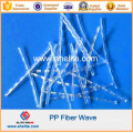 Macro Curved Polypropylene Fibre PP Fiber Wave for Shotcrete
